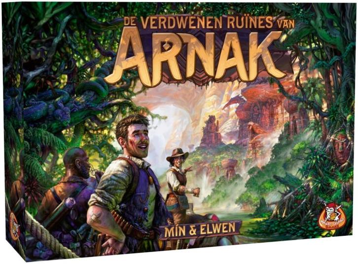 De Verdwenen Ruïnes van Arnak White Goblin Games Bordspel, Hobby en Vrije tijd, Gezelschapsspellen | Bordspellen, Nieuw, Een of twee spelers