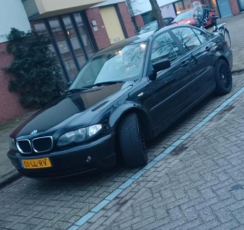 BMW 3-Serie 1.8 I 316 2003 Zwart, Auto's, BMW, Bedrijf, 3-Serie, Benzine, C, Sedan, Handgeschakeld, Origineel Nederlands, Zwart
