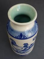 Jaar 1995 GROTE Vaas Delfts Wedstrijd Duif Sport Limburg, Antiek en Kunst, Ophalen of Verzenden