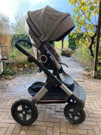 Stokke Trailz Grijs - All-Terrain Kinderwagen, Gebruikt, Luchtbanden, Ophalen of Verzenden, Kinderwagen