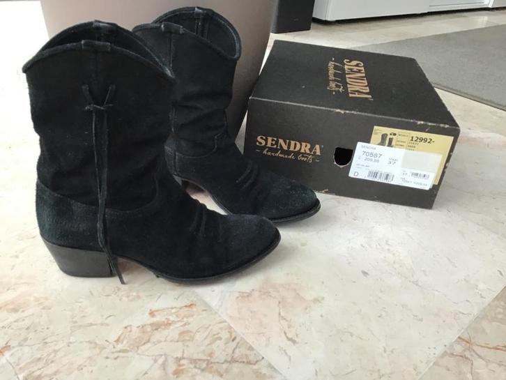 Zwarte suède Sendra laarzen mt 37, Kleding | Dames, Schoenen, Gedragen, Hoge laarzen, Zwart, Ophalen of Verzenden