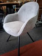 6 Nieuwe Armleuning stoelen, Ice-Grey, Draaibaar, Clint H&H, Ophalen, Nieuw, Metaal, Grijs