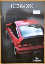547) Honda CRX, 1991. Folder 18Blz. In Nieuwstaat!, Ophalen of Verzenden, Zo goed als nieuw, Honda