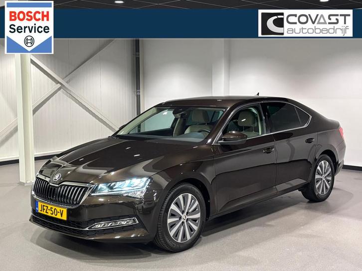 Skoda SUPERB 1.5 TSI ACT Business Edition Plus Leder|LED|Key, Auto's, Skoda, Bedrijf, Te koop, Superb, 360° camera, ABS, Achteruitrijcamera