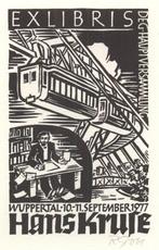 1172 Ex Libris Duitsland : Rudolf Grobe, 1977, Verzenden