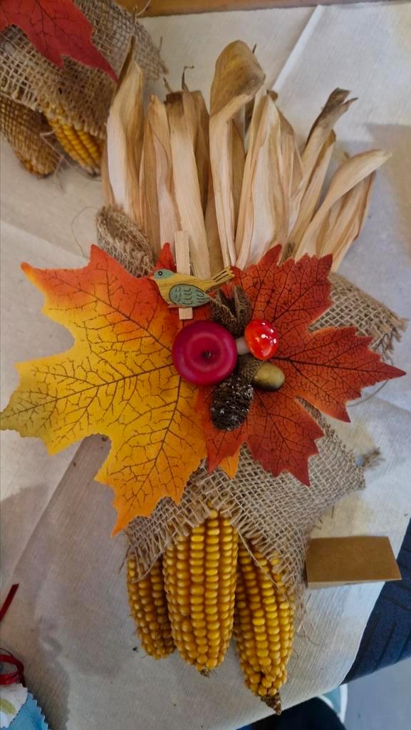 Herfst mais deco stuk, Huis en Inrichting, Woonaccessoires | Overige, Nieuw, Ophalen