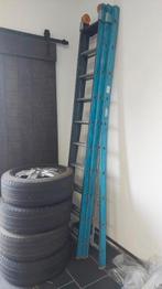 Ladder 3x 10 treden, Doe-het-zelf en Verbouw, Ladders en Trappen, Ophalen, Gebruikt, ., .