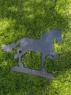 Ijzeren Frysk paard, Tuin en Terras, Tuinstekers, Ophalen of Verzenden, Zo goed als nieuw