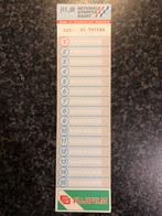 15 strippenkaart nieuw ongevouwen en ongestempeld 11 gulden, Verzamelen, Spoorwegen en Tramwegen, Ophalen of Verzenden, Zo goed als nieuw