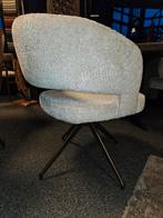 Stoel Manon H.E. design rechte poot draai poot, Ophalen of Verzenden, Nieuw, Stof, Eén