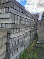 300st Gebruikte opsluit / trotoirbanden 18/20x16x100cm grijs, Tuin en Terras, Ophalen, Gebruikt, Biels, Beton