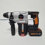 Worx WX380.9 Accu Boorhamer met 20V 4.0Ah Accu, Doe-het-zelf en Verbouw, Betonmolens, Ophalen of Verzenden, Gebruikt
