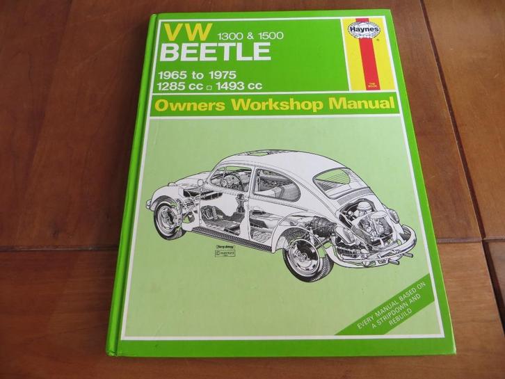 Haynes workshop manual Volkswagen Kever 1300, 1500 1965-1975, Auto diversen, Handleidingen en Instructieboekjes, Ophalen of Verzenden