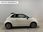 Fiat 500 C 0.9 TwinAir Rock Cabrio Leer Navigatie Clima PDC, Auto's, Fiat, Euro 5, 86 pk, Gebruikt, Cabriolet