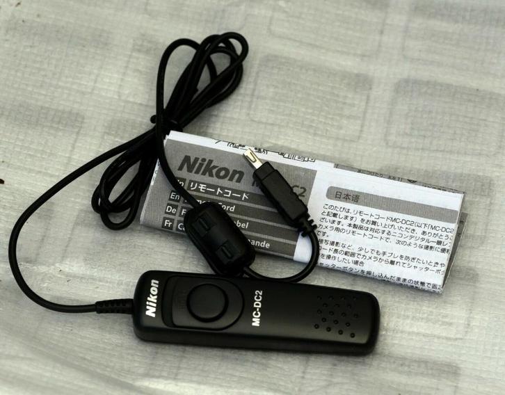 NIKON MC-D2   afstandsbediening D90, D600, D610, D750,D7000, Audio, Tv en Foto, Fotocamera's Digitaal, Nieuw, Nikon, Geen optische zoom
