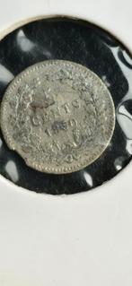 5 Cent Nederland 1850, Postzegels en Munten, Munten | Nederland, Ophalen, Koning Willem III, Zilver, Losse munt