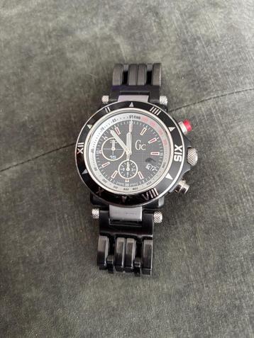 Luxe sportieve GC horloge zwart rood beschikbaar voor biedingen