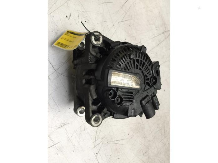 Dynamo van een Peugeot 207, Auto-onderdelen, Motor en Toebehoren, Peugeot, Gebruikt, 3 maanden garantie, Ophalen of Verzenden