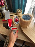 Tape Dispenser + 2 Rollen Verpakkingstape – Nieuw, Doos, Ophalen of Verzenden, Minder dan 40 cm, Nieuw