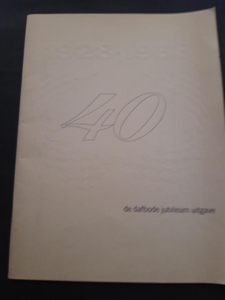 DAFbode Jubileum uiitgave 1968, Boeken, Auto's | Folders en Tijdschriften, Zo goed als nieuw, Overige merken, Ophalen of Verzenden
