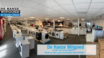 Outlet wasmachines, drogers, vaatwassers, koelkasten & vries