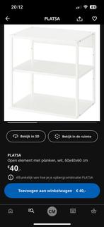 Ikea Platsa kast open element 60x40x60, Ophalen, Zo goed als nieuw