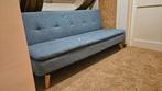 Slaapbank, Huis en Inrichting, Ophalen, Eenpersoons, Blauw, 190 cm of minder