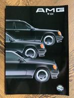 Folder brochure Mercedes-Benz W124 C124 S124 AMG 1990, Boeken, Auto's | Folders en Tijdschriften, Nieuw, Ophalen of Verzenden