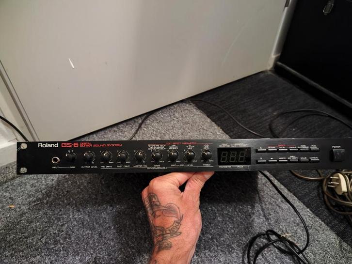 Roland GS-6 Gitaar Multi-Effect Processor, Muziek en Instrumenten, Effecten, Gebruikt, Chorus, Delay of Echo, Distortion, Overdrive of Fuzz