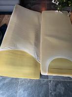 2 Schuimrubber matrassen 90x210, Ophalen, Gebruikt, 210 cm, Tweepersoons