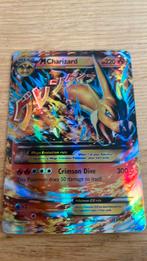 Pokemon kaart charizard M ex, Hobby en Vrije tijd, Verzamelkaartspellen | Pokémon, Verzenden, Zo goed als nieuw, Losse kaart