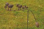 Tuinsteker, tuinprikker, windspel balans met 3 Schapen bruin, Tuin en Terras, Tuinstekers, Ophalen of Verzenden, Nieuw