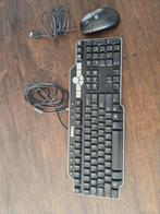 Dell Multimedia Toetsenbord + HP Muis - USB, Computers en Software, Toetsenborden, Ophalen, Toetsenbord en muis-set, Gebruikt