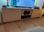 Tv-meubel IKEA, hoogglans wit, 160x42x45 cm, Huis en Inrichting, Kasten | Televisiemeubels, Ophalen, Zo goed als nieuw, 25 tot 50 cm