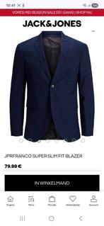 JACK & JONES PREMIUM Blazer - Donkerblauw - XL (valt als L), Kleding | Heren, Kostuums en Colberts, Ophalen, Blauw, JACK & JONES