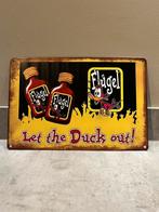 Mancave Bar Café Wanddecoratie metalen bordje Flügel, Verzamelen, Ophalen of Verzenden, Zo goed als nieuw, Reclamebord