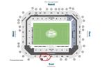4 tickets PSV - Valencia (vak DD), Tickets en Kaartjes, Losse kaart, Drie personen of meer, Juli