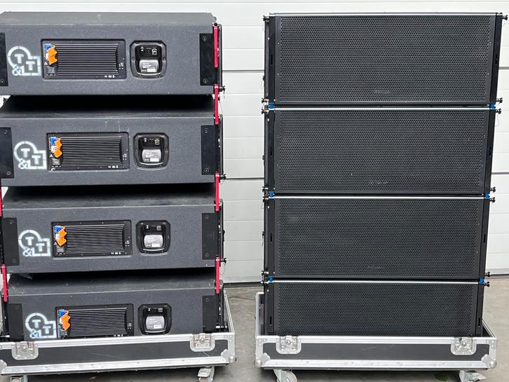 8x Admark A12A Dubbel 12 inch actieve  line array Top, Computers en Software, Harde schijven, Zo goed als nieuw, SAS, Ophalen