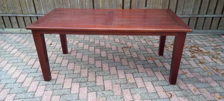 Mooie houten eettafel - 180x90x77 cm, Huis en Inrichting, Tafels | Eettafels, Gebruikt, 50 tot 100 cm, 150 tot 200 cm, Vijf personen of meer
