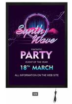 LED Bord Eco Magnetisch Zwart A0, Reclamebord, Nieuw, Ores Displays Europe, H.alan@oresdisplay.com