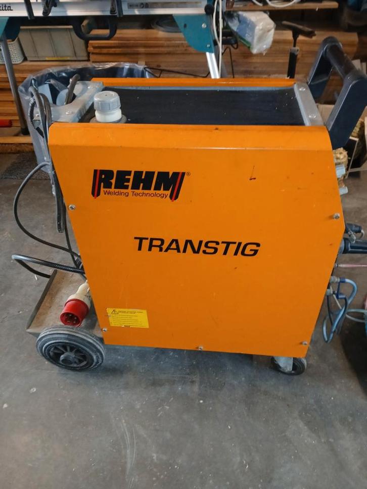Lasapparaat tig rehm DC 260, Doe-het-zelf en Verbouw, Gereedschap | Lasapparaten, Gebruikt, Tig, 150 tot 250 ampère, Ophalen