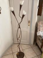 Vintage Staande Lamp met Drie Lampen, Ophalen, Gebruikt, Metaal, 150 tot 200 cm