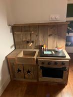 Houten speelgoedkeuken met veel accessoires, Ophalen, Zo goed als nieuw