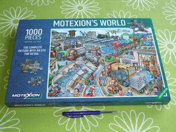 Motexion's world cartoon puzzel - limited edition - 1000 st beschikbaar voor biedingen