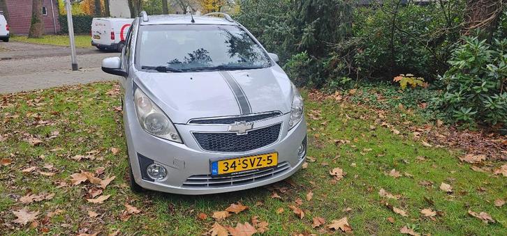 Chevrolet Spark 1.0 Bifuel 2011 Grijs, Auto's, Chevrolet, Bedrijf, Spark, ABS, Airbags, Airconditioning, Centrale vergrendeling