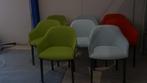 6 Vitra Kuipstoelen – Design Eet- of Vergaderstoelen, Ophalen, Overige kleuren, Zo goed als nieuw, Metaal