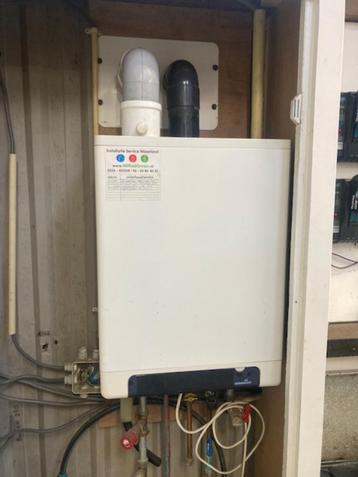 intergas combi compact HRE 24/18   cv ketel met radiatoren beschikbaar voor biedingen