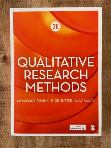 Qualitative Research methods beschikbaar voor biedingen