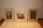 Ingelijste Egyptische papyrus replicas, Ophalen, Minder dan 50 cm, 50 tot 75 cm, Overige typen