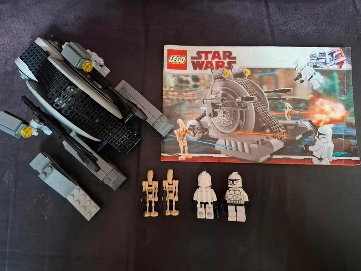 Lego Star Wars 7748 Corporate Alliance Tank Droid, Kinderen en Baby's, Speelgoed | Duplo en Lego, Zo goed als nieuw, Lego, Complete set